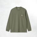 Carhartt WIP L/S Pocket T-Shirt: Leaf