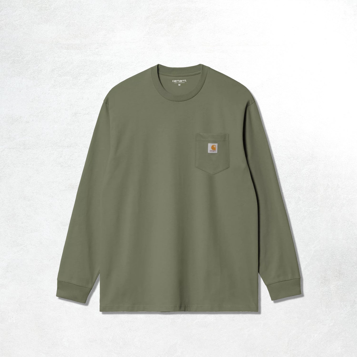 Carhartt WIP L/S Pocket T-Shirt: Leaf