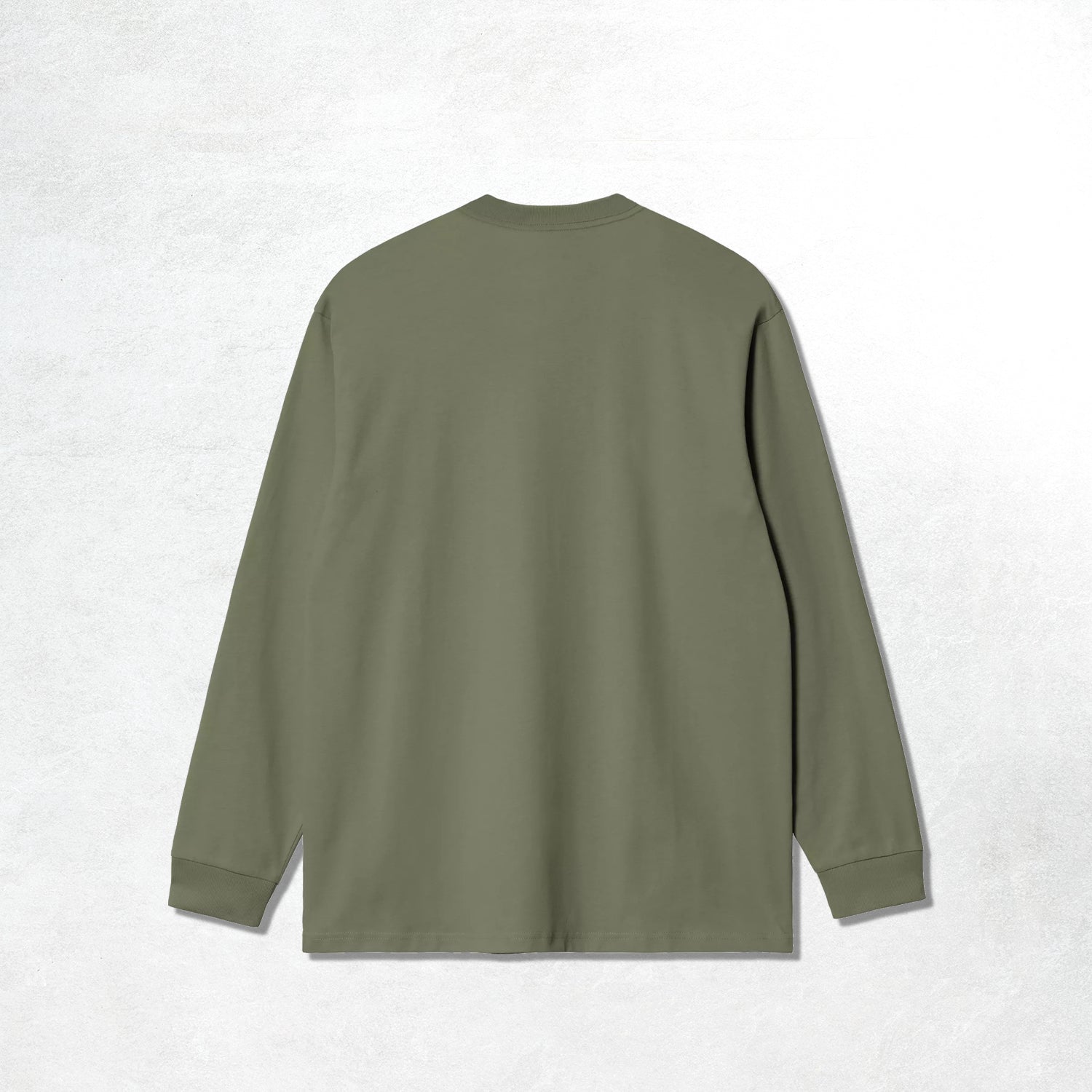 Carhartt WIP L/S Pocket T-Shirt: Leaf