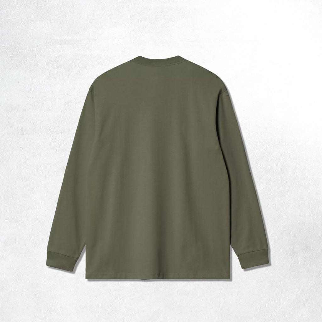 Carhartt WIP L/S Chase T-Shirt: Leaf / Gold