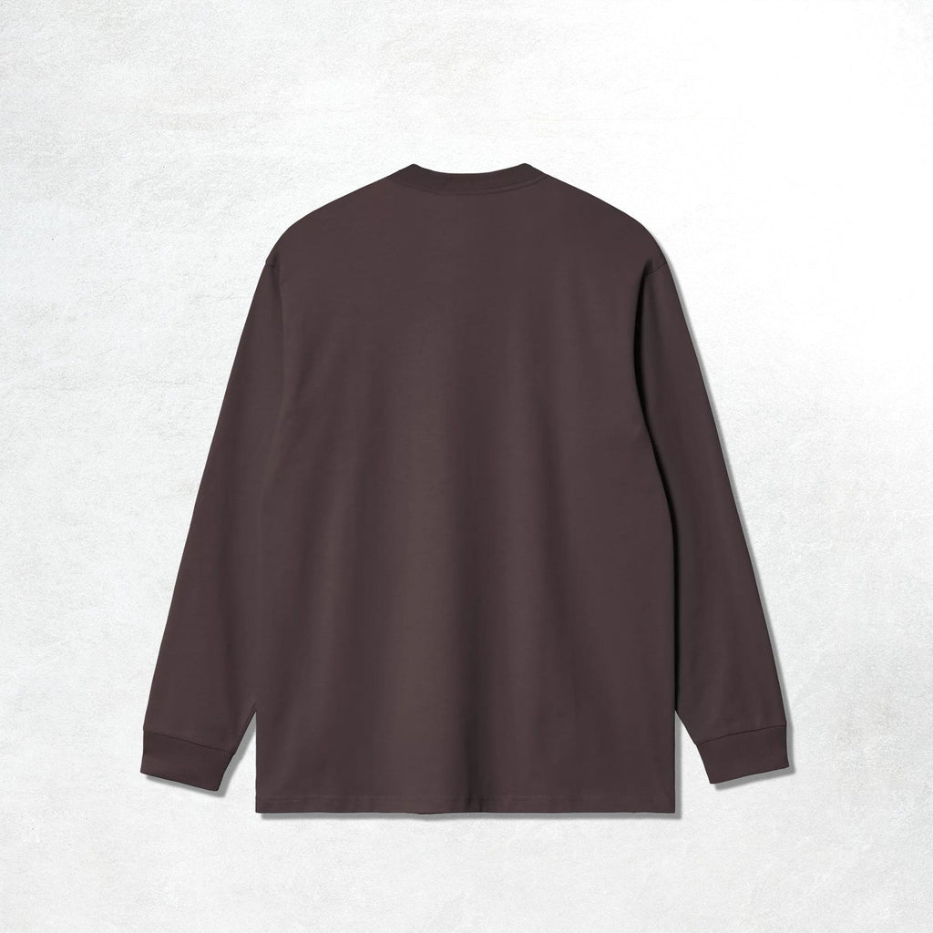 Carhartt WIP L/S Chase T-Shirt : Shale / Gold