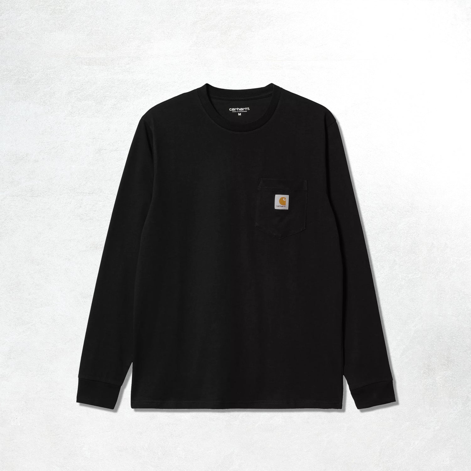 Carhartt WIP L/S Pocket T-Shirt: Black