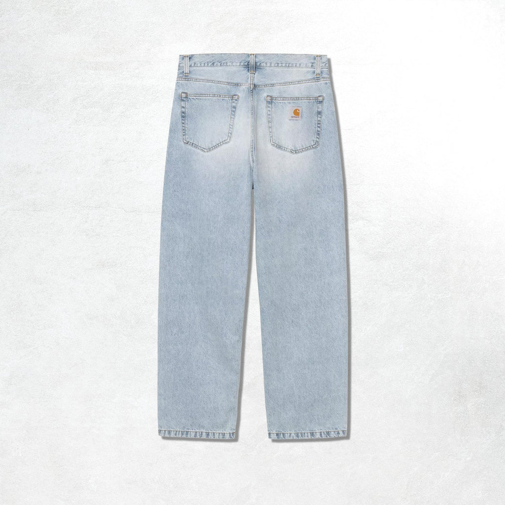 Carhartt WIP Landon Pant: Blue Heavy Worn Bleached