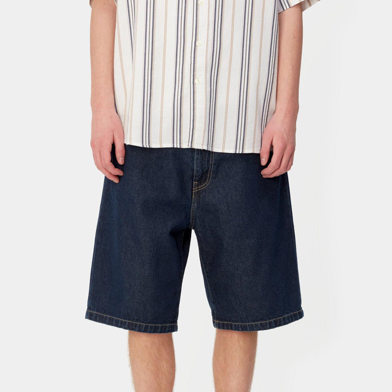 Carhartt WIP Langdon Short: Blue Stone Wash