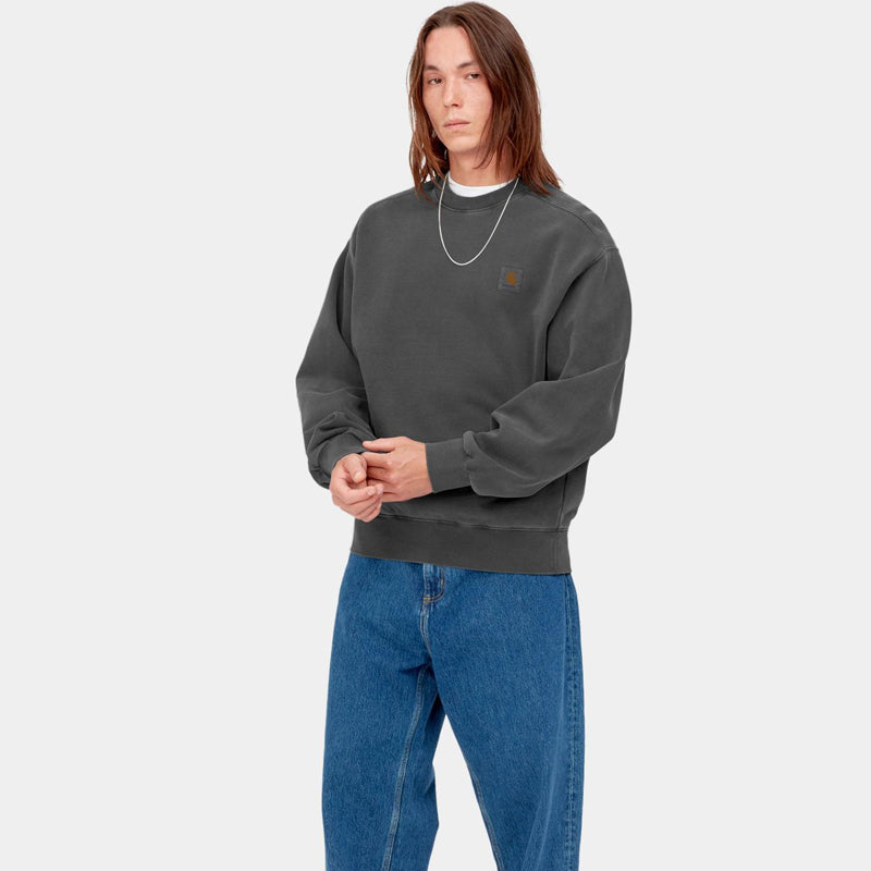 Carhartt WIP Nelson Sweat: Black