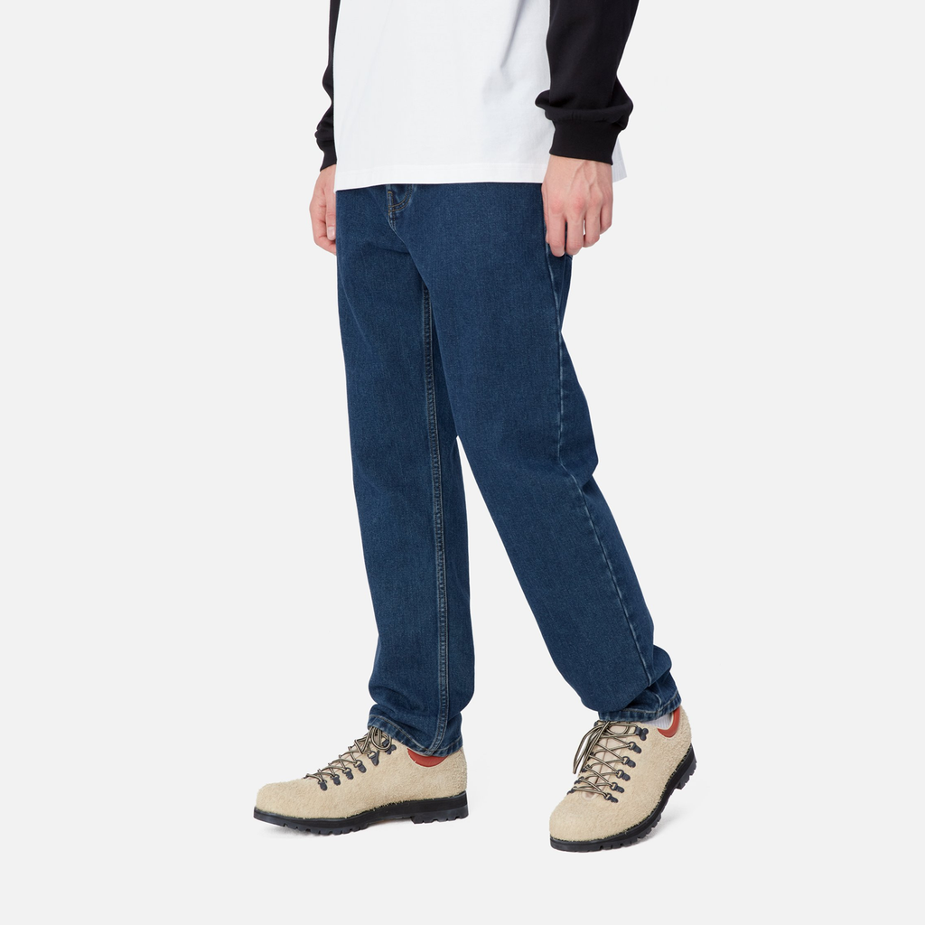 Carhartt WIP Newel Pant: Blue Stone Wash