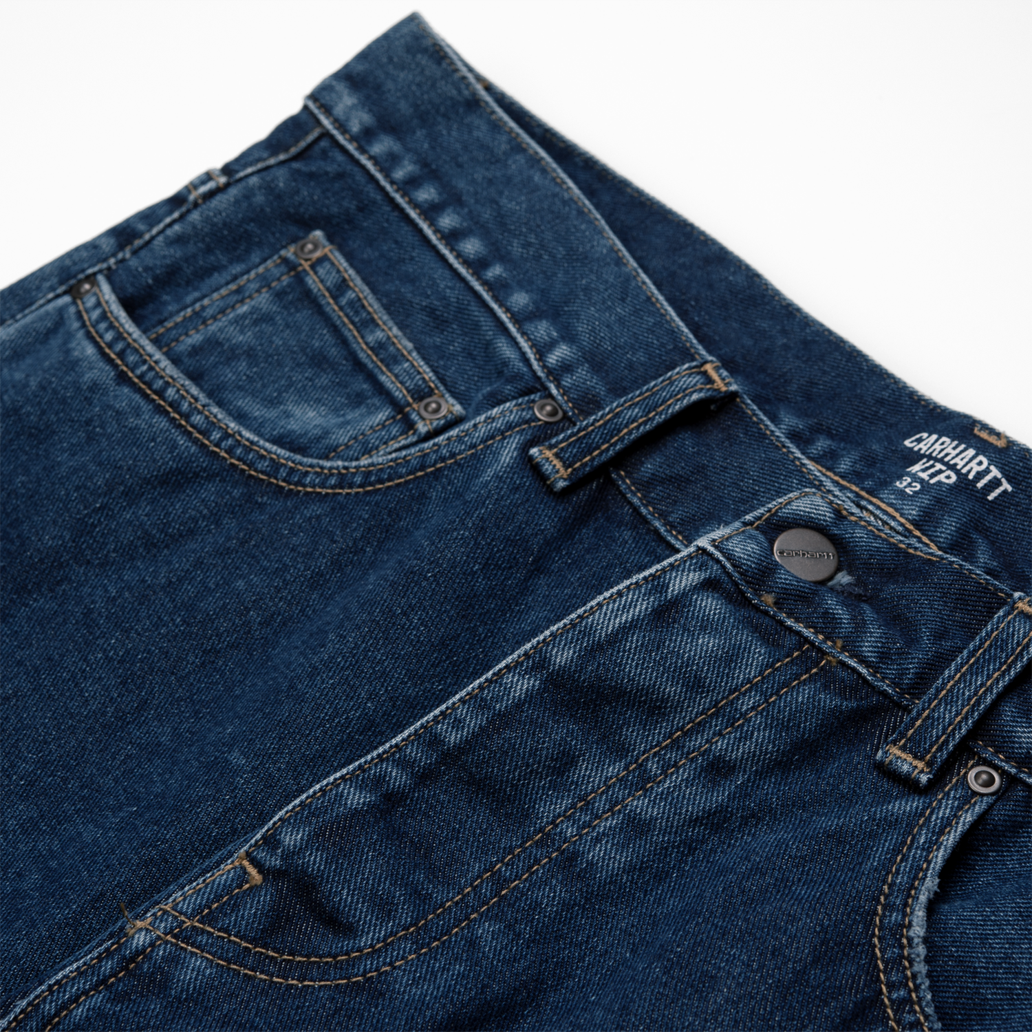 Carhartt WIP Newel Pant: Blue Stone Wash