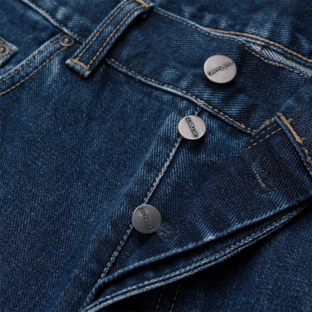 Carhartt WIP Newel Pant: Blue Stone Wash