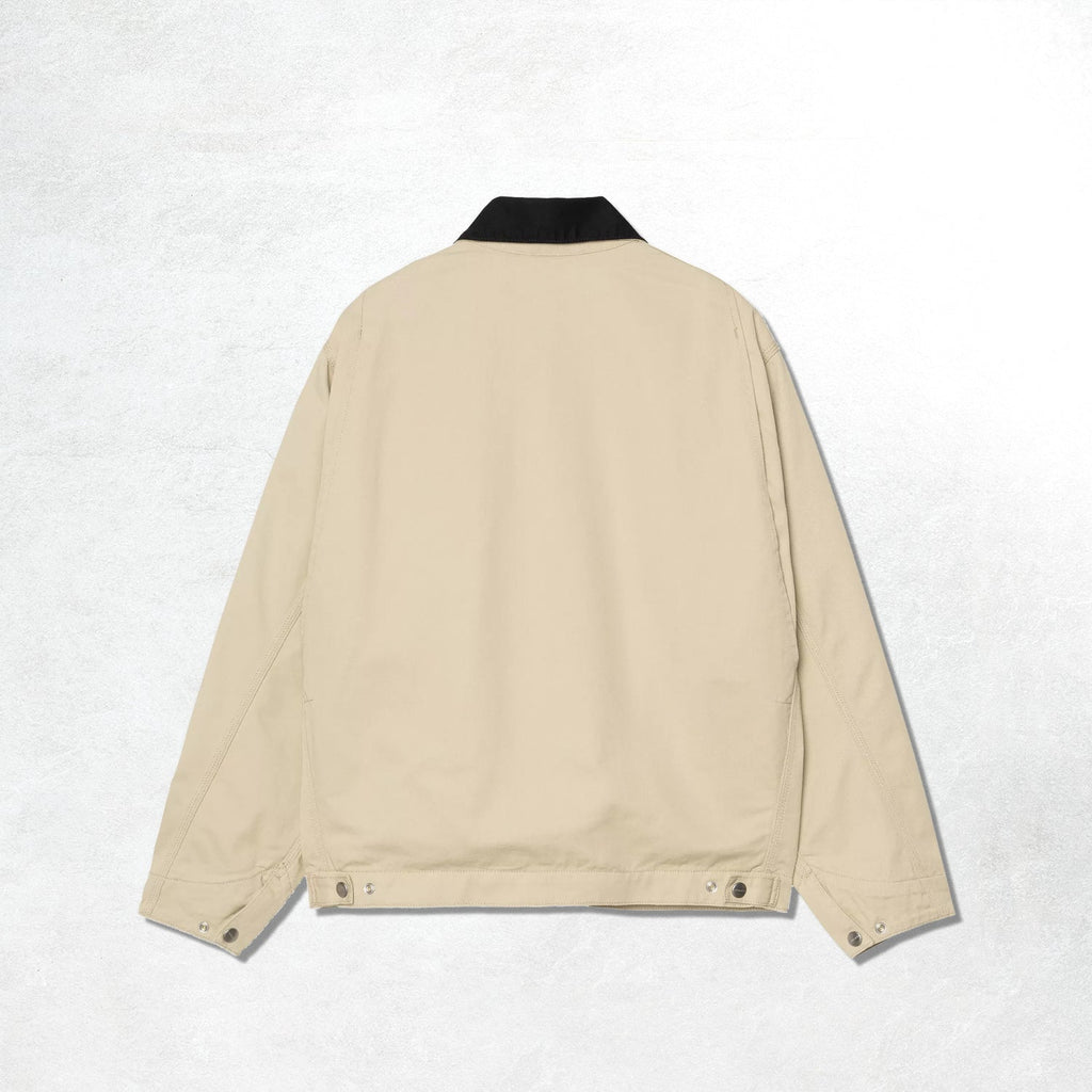 Carhartt WIP OG Detroit Jacket: Barchan / Black Rinsed