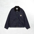 Carhartt WIP OG Detroit Jacket: Blue / Black, Rinsed