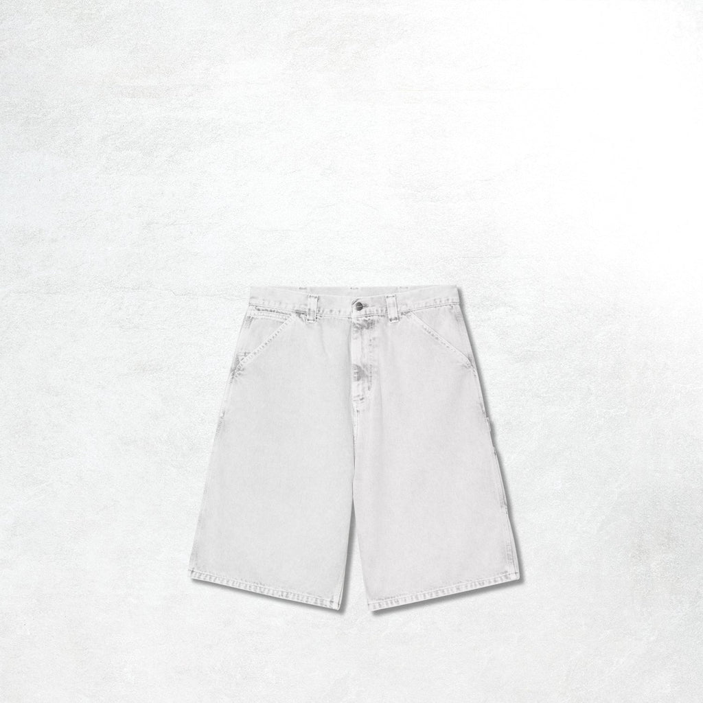 Carhartt WIP OG Single Knee Short: Shale Chalk Wash