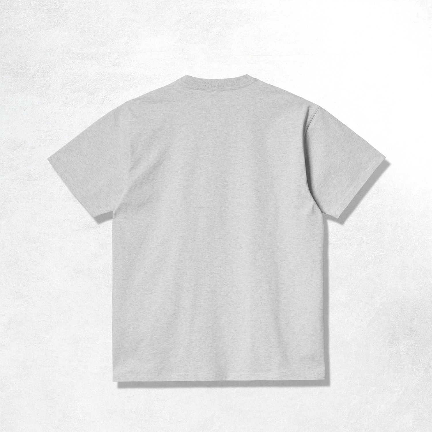 Carhartt WIP S/S American Script T-Shirt: Ash Heather
