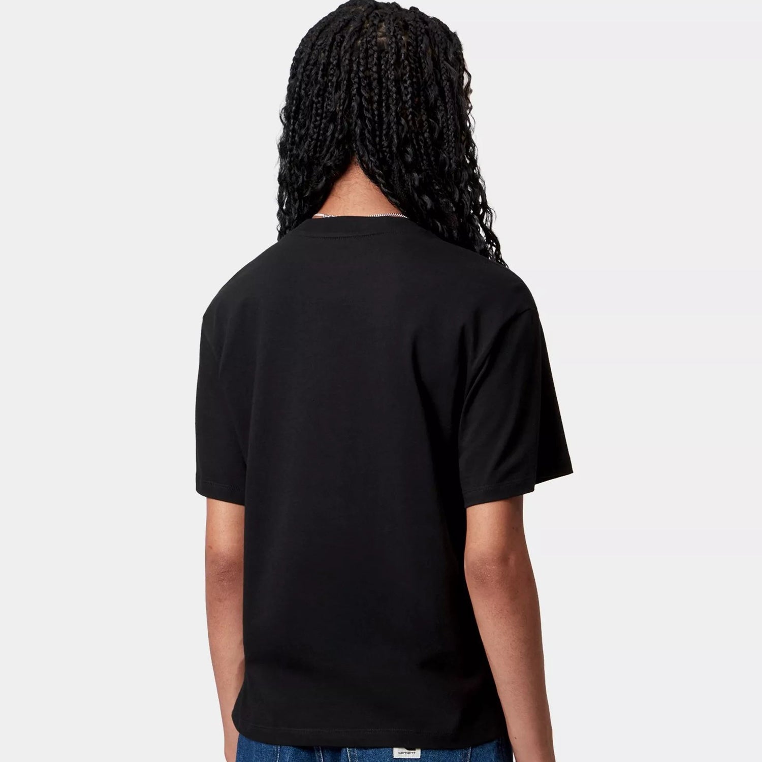 Carhartt WIP S/S Chase T-Shirt: Black / Gold