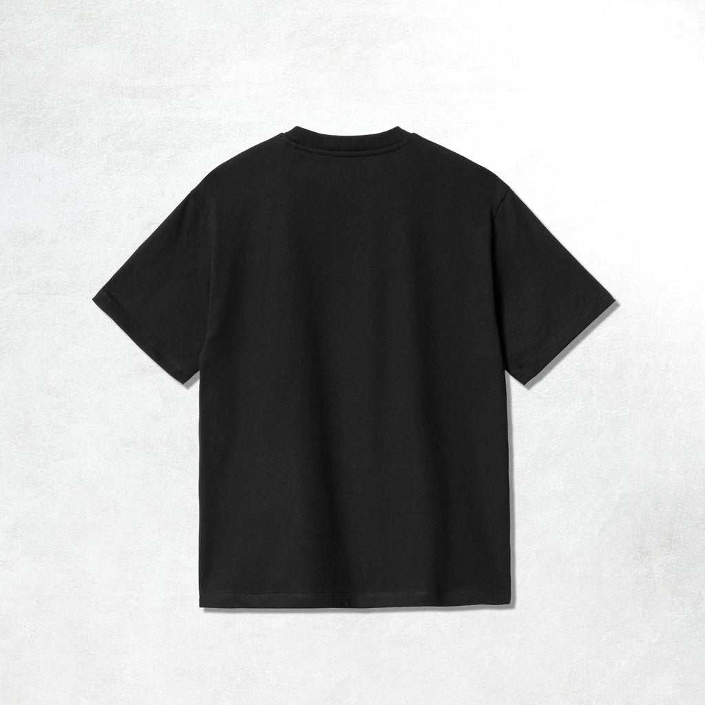 Carhartt WIP S/S Chase T-Shirt: Black / Gold