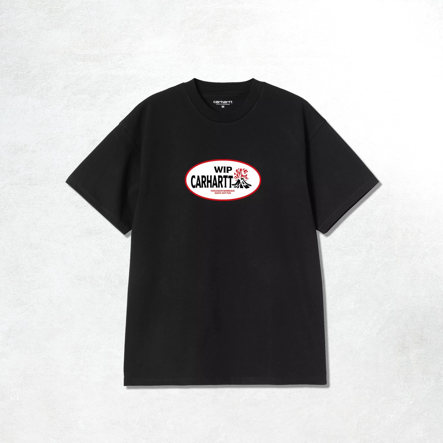 Carhartt WIP S/S Harlequin BBQ T-Shirt: Black