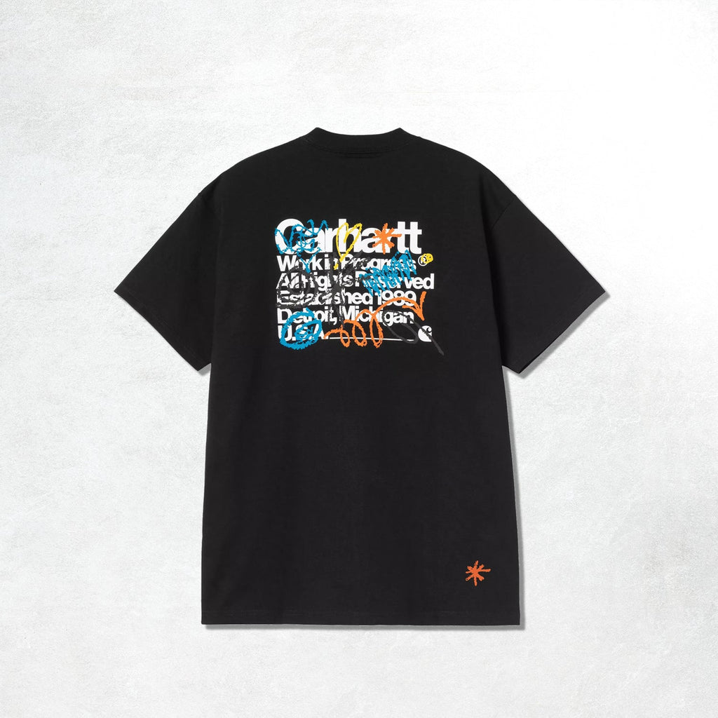 Carhartt WIP S/S Primary T-Shirt: Black