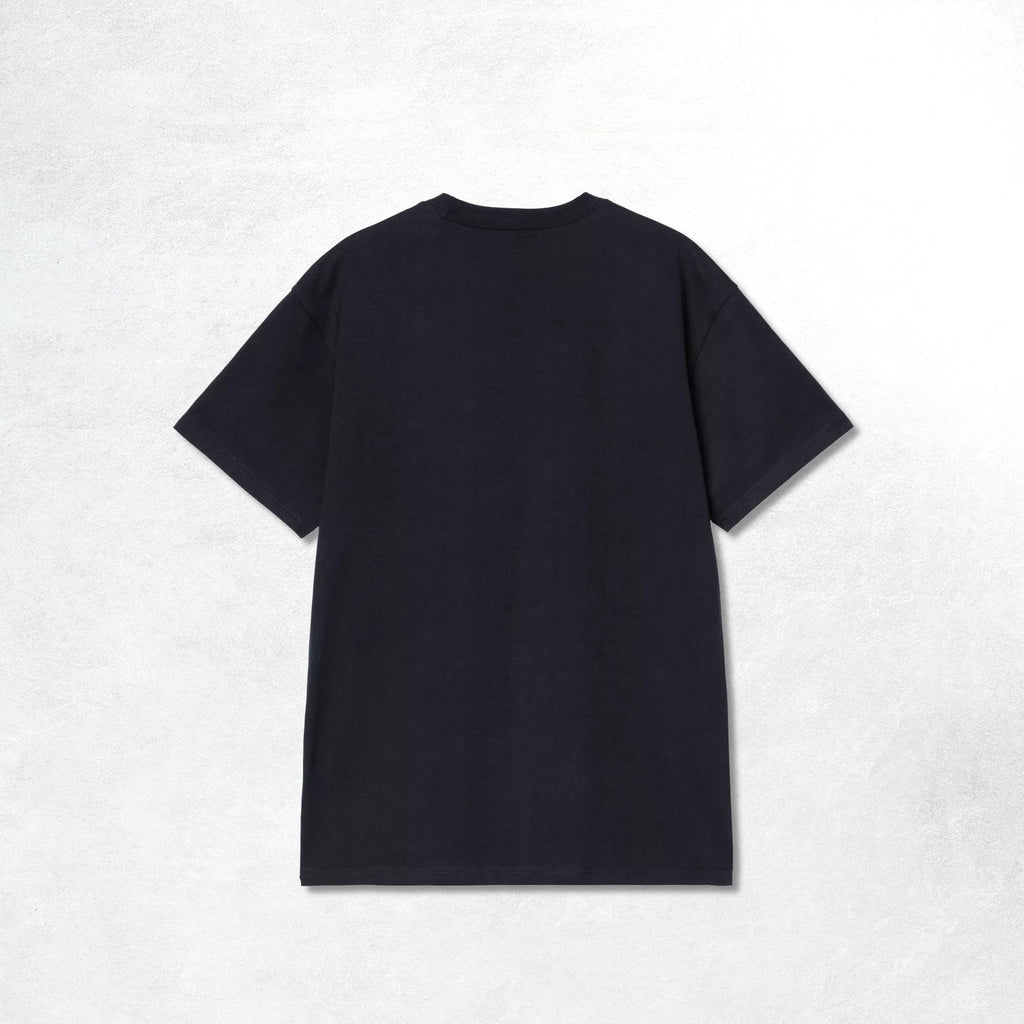 Carhartt WIP S/S Chase T-Shirt: Dark Navy / Gold