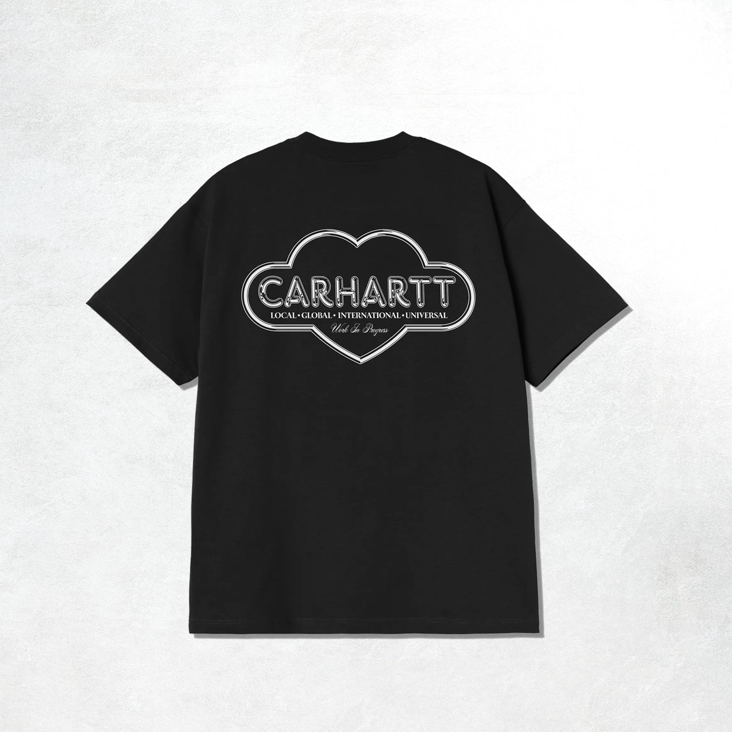 Carhartt WIP S/S Cloud Heart T-Shirt: Black