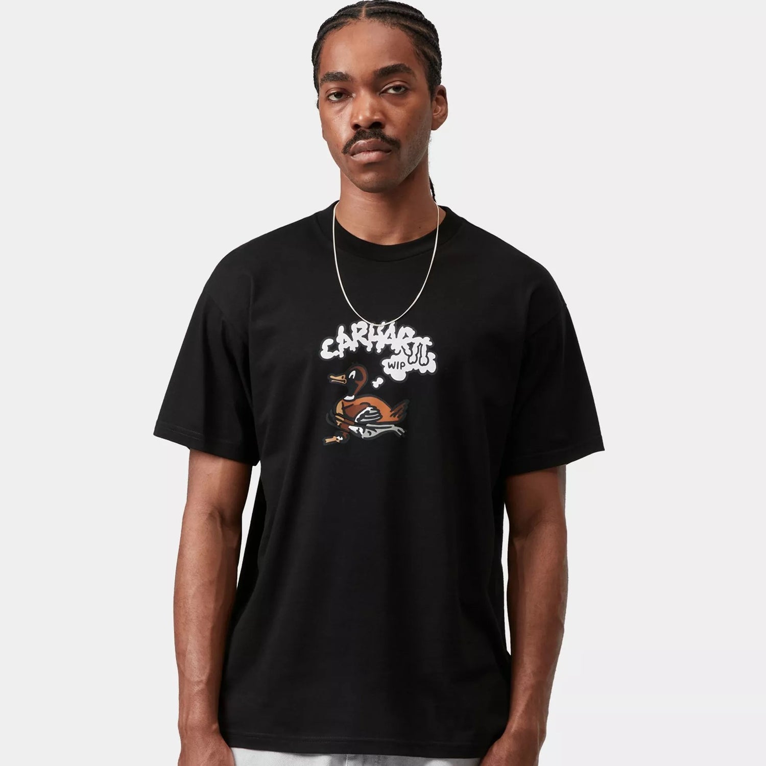 Carhartt WIP S/S Duck Duck T-Shirt: Black