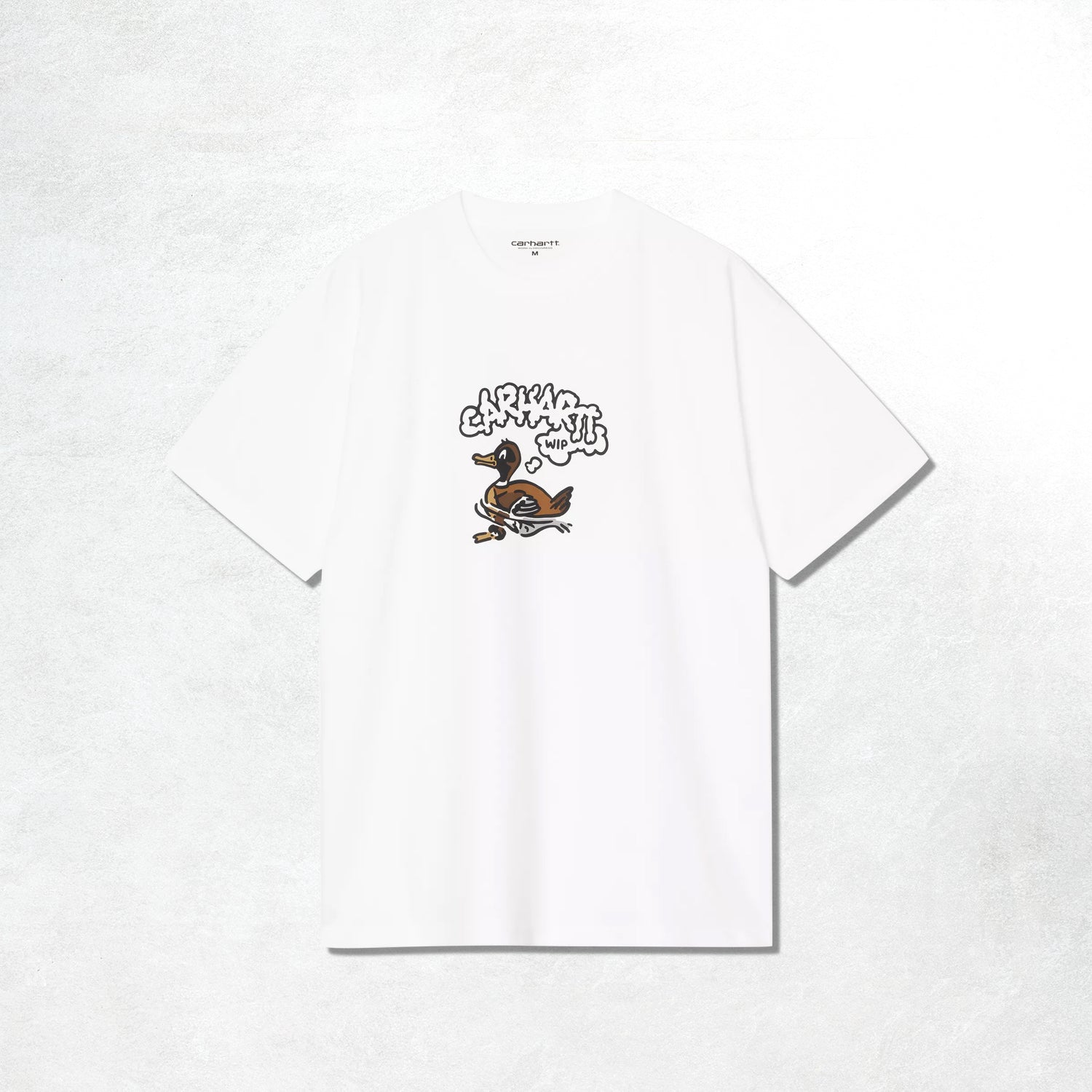 Carhartt WIP S/S Duck Duck T-Shirt: White