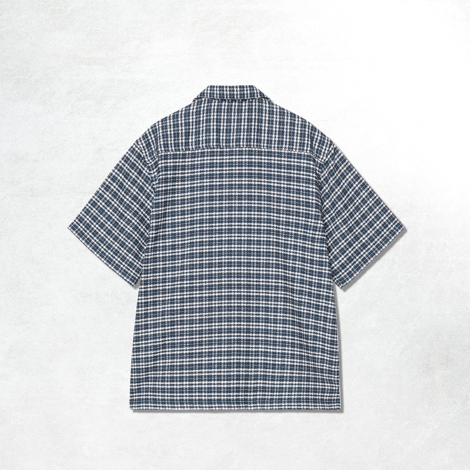 Carhartt WIP S/S Kander Shirt: Kander Check, Blue River