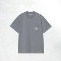Carhartt WIP S/S Longhand Pocket T-Shirt: Cozy Blue / White