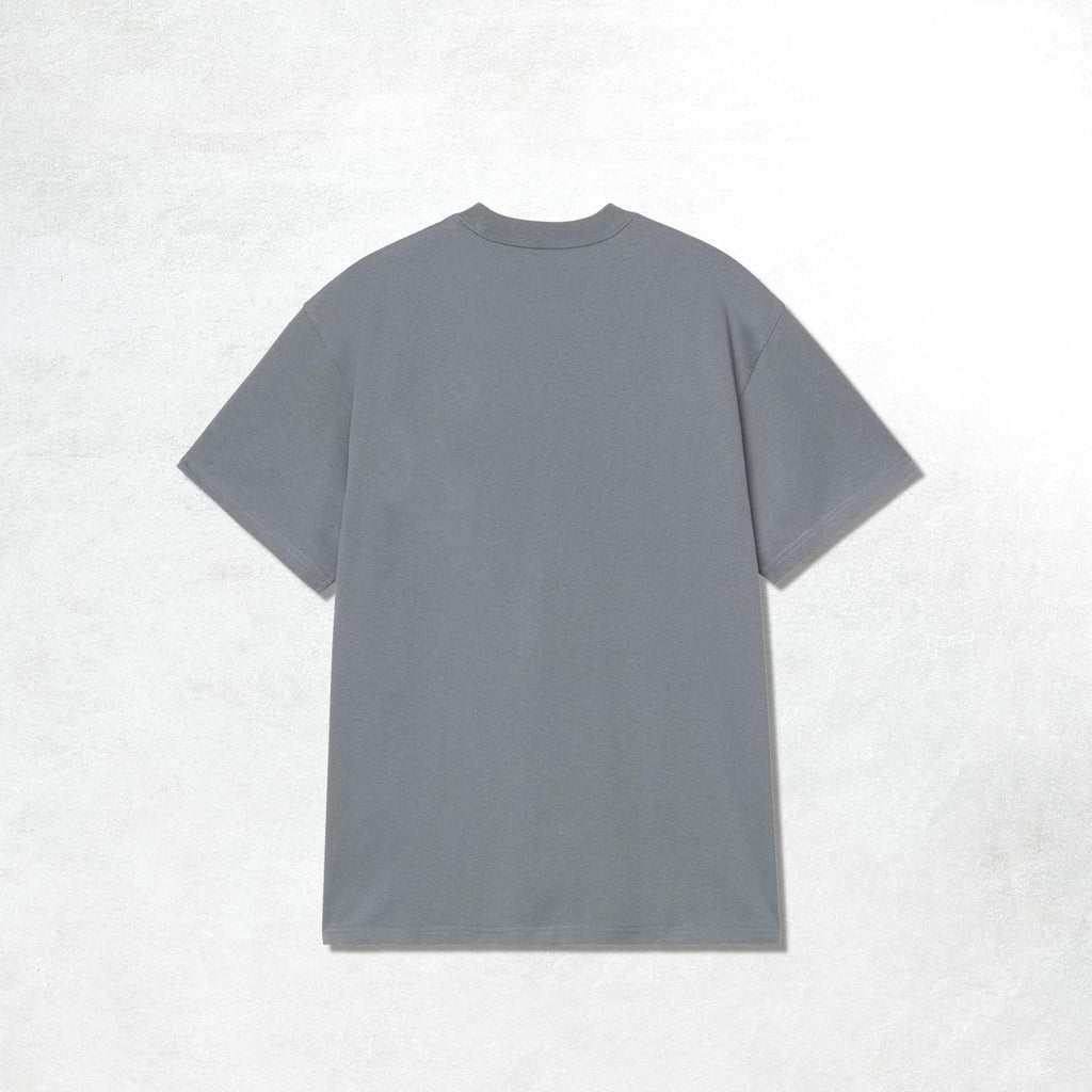 Carhartt WIP S/S Longhand Pocket T-Shirt: Cozy Blue / White