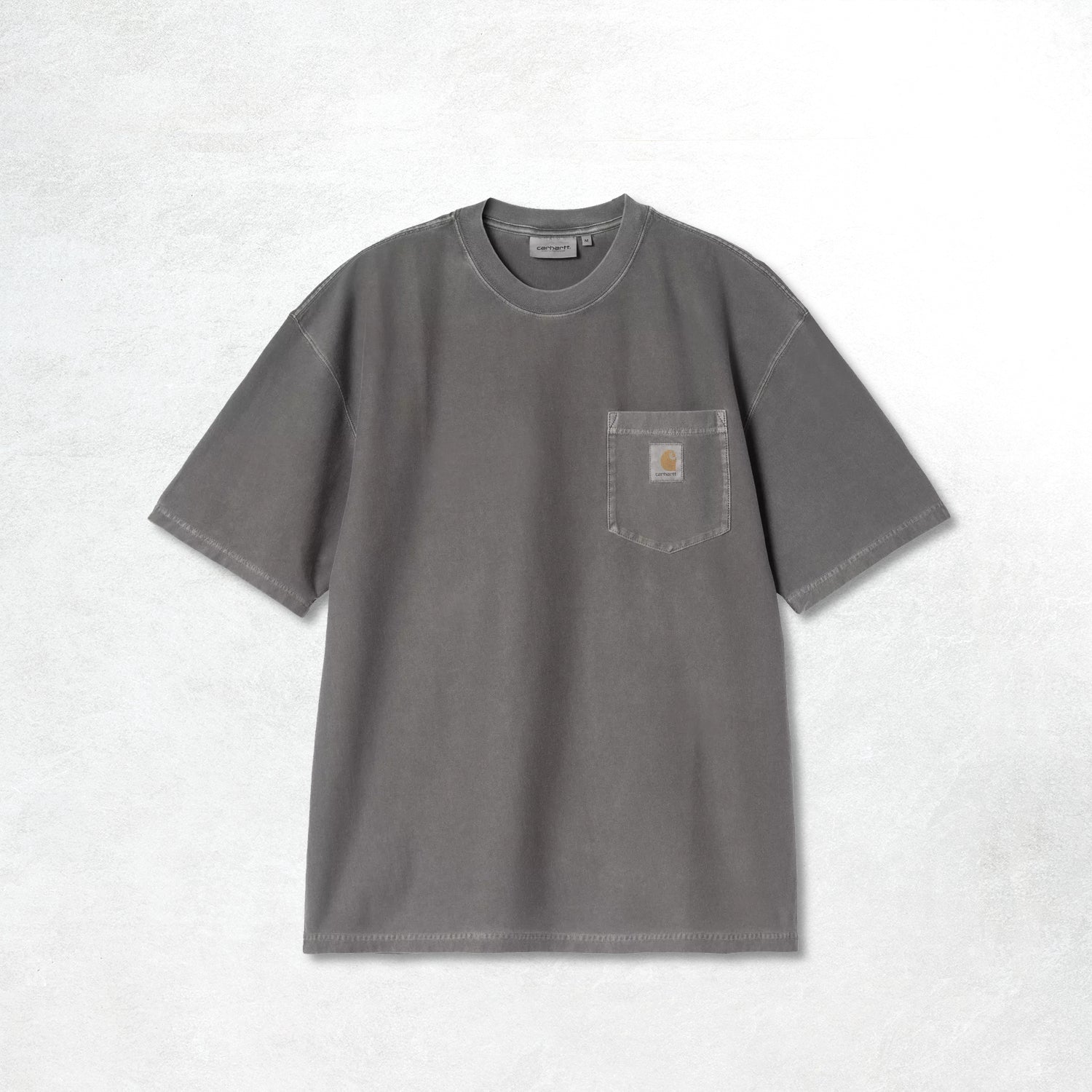 Carhartt WIP S/S Loose Pocket T-Shirt: Black garment dyed