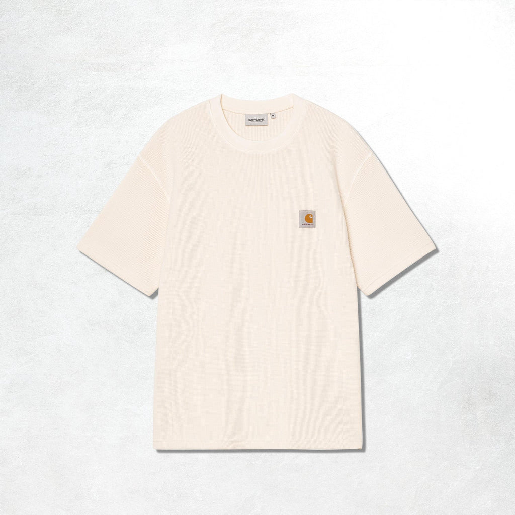 Carhartt WIP S/S Nelson Waffle T-Shirt: Natural