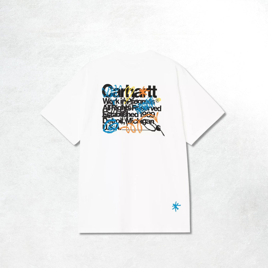 Carhartt WIP S/S Primary T-Shirt: White