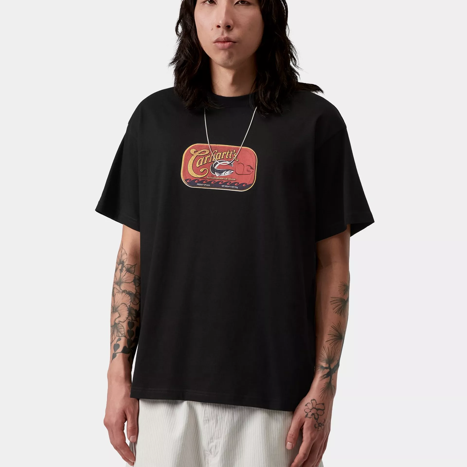 Carhartt WIP S/S Sardinas T-Shirt: Black