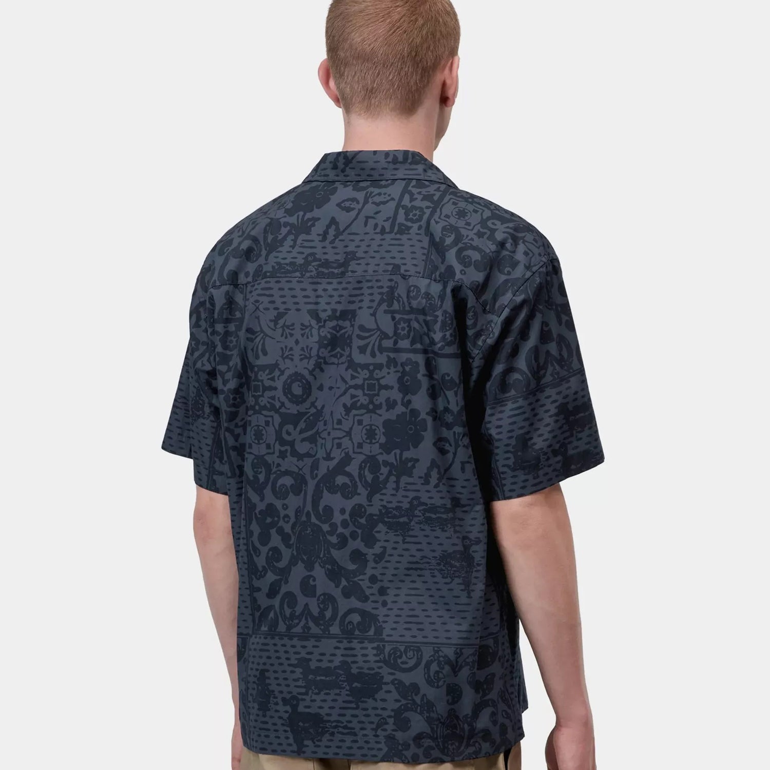Carhartt WIP S/S Vestige Shirt: Vestige, Blue
