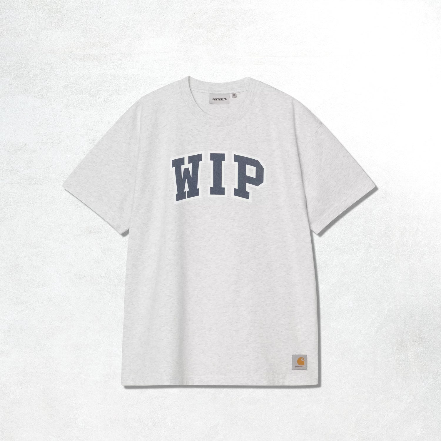 Carhartt WIP S/S WIP III T-Shirt: Ash Heather, Heavy Stone Wash