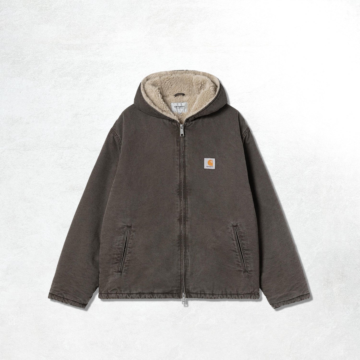 Carhartt WIP Mitch Jacket: Brass, Dusky Canvas