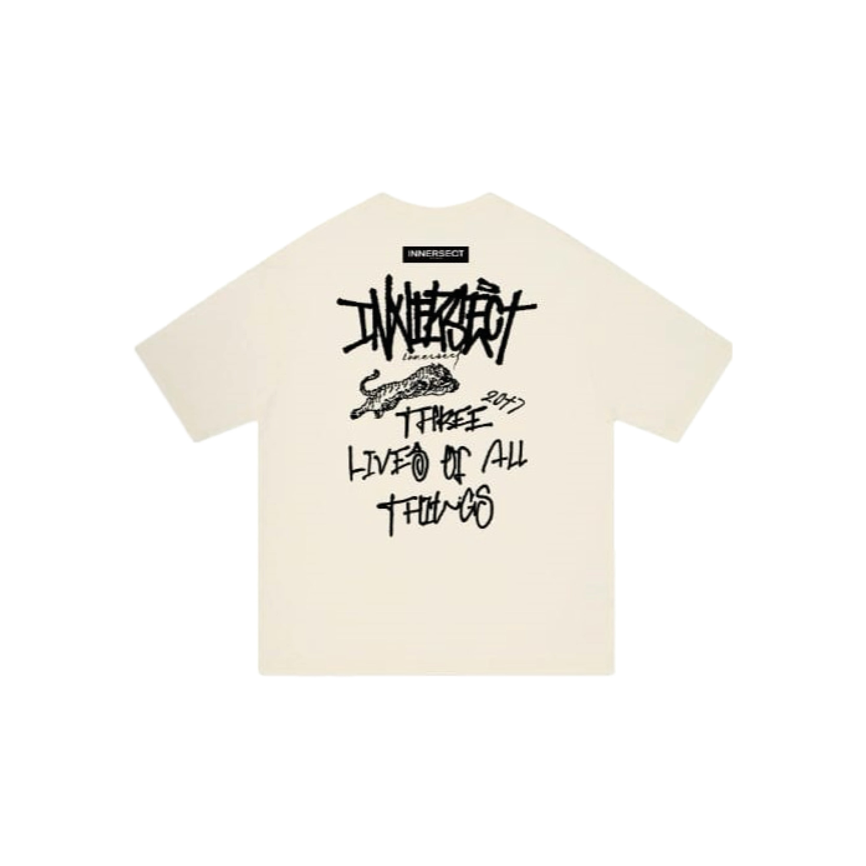 Innersect Vintage Graffiti T-Shirt 'Cream'