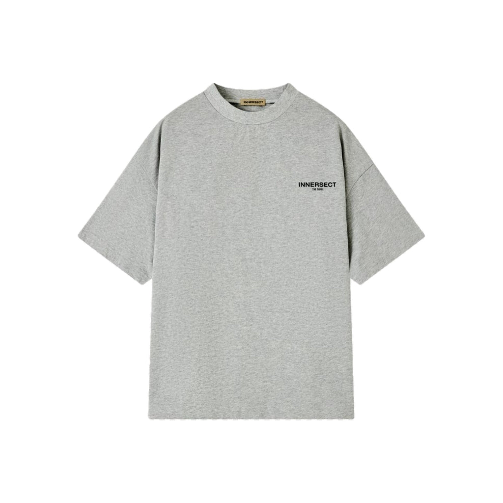 Innersect Logo Print Basic T-Shirt 'Dark Grey'