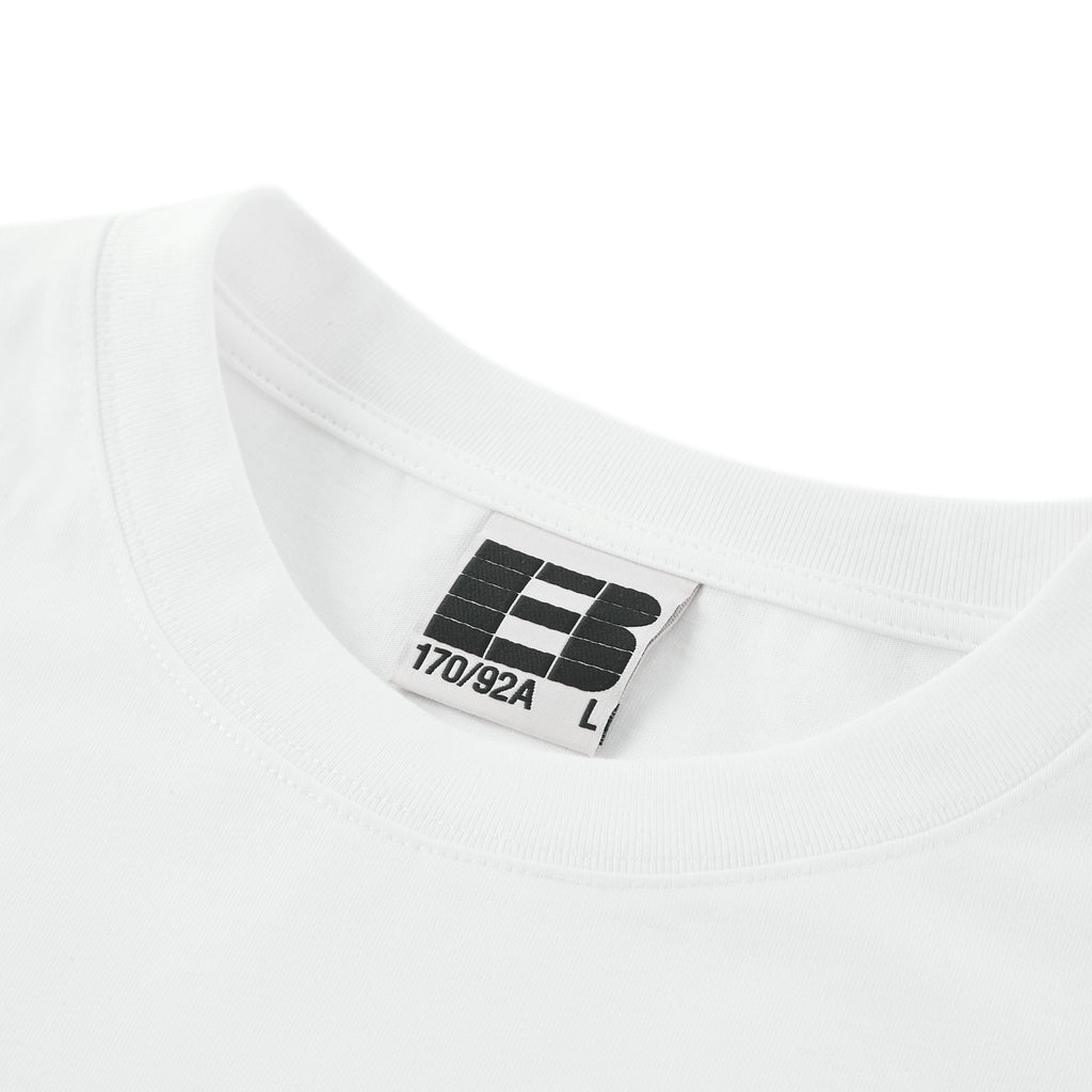 Boneless Logo Print New Rule T-Shirt 'Snow White'