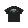 Boneless Typography Slogan SS T-Shirt 'Black'