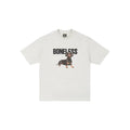 Boneless Dachshund Print SS T-Shirt 'light heather grey'