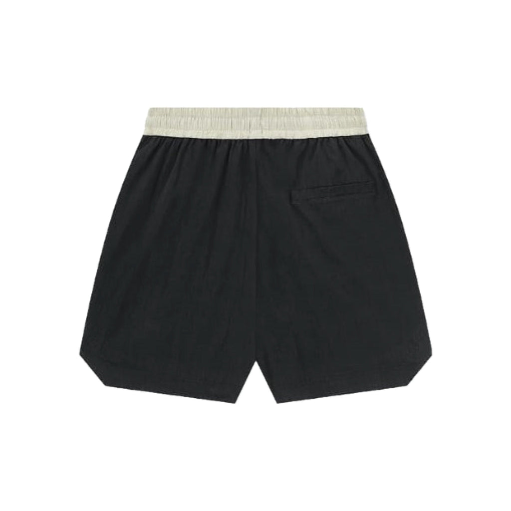 Boneless Distressed Fabric Casual Shorts 'Black'