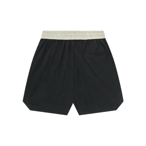 Boneless Distressed Fabric Casual Shorts 'Black'