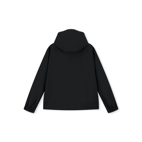 Boneless Triple-Proof Hooded Outdoor Jacket  'Black'