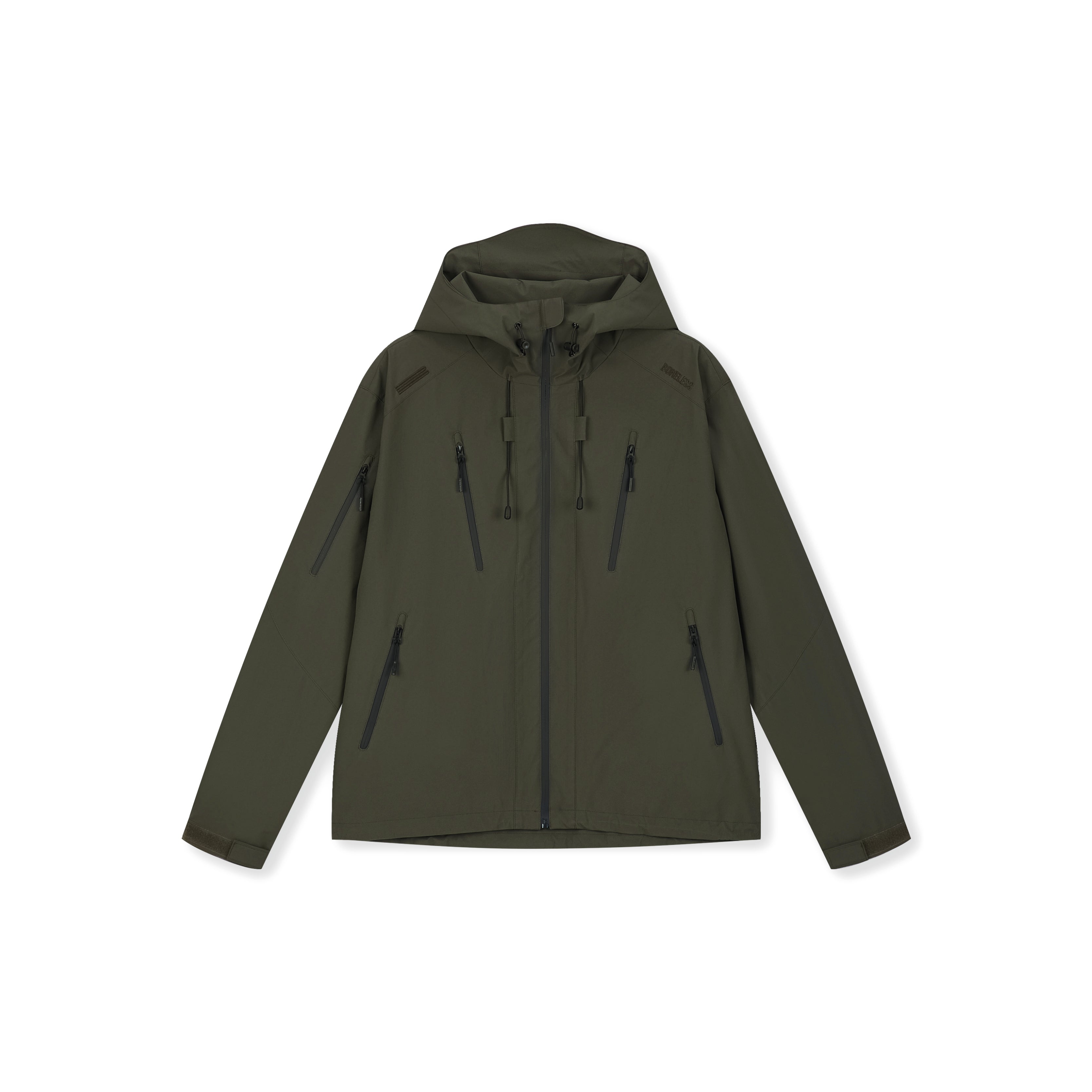 Boneless Triple-Proof Hooded Outdoor Jacket  'Green'