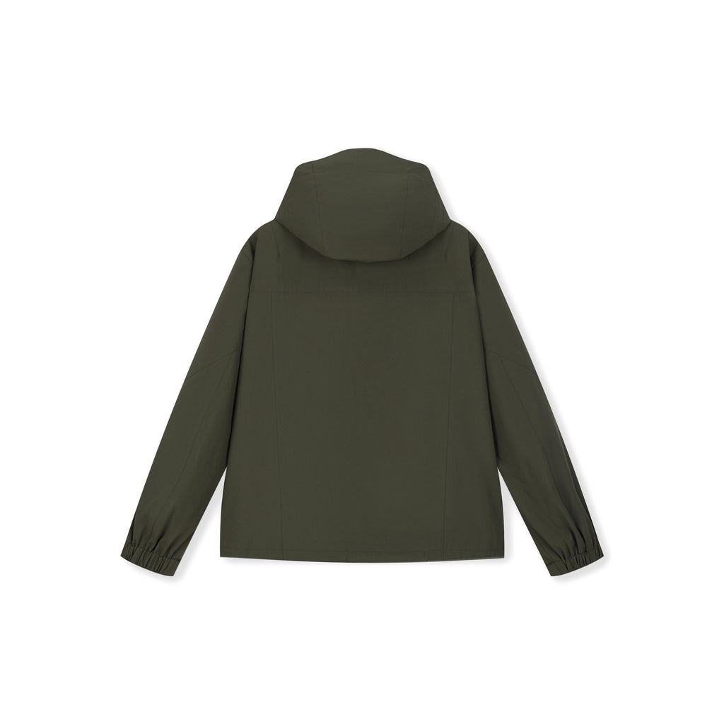 Boneless Triple-Proof Hooded Outdoor Jacket  'Green'