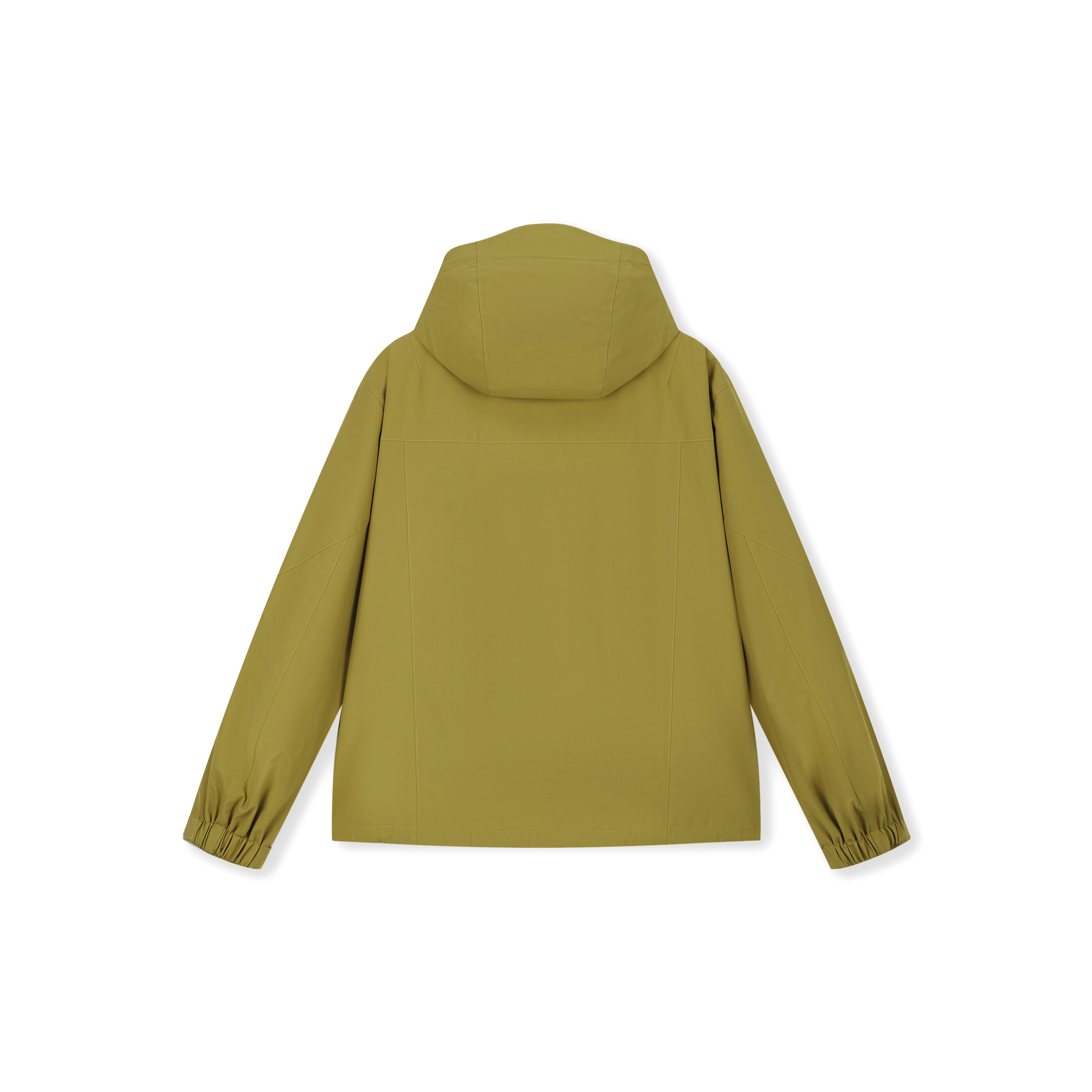 Boneless Triple-Proof Hooded Outdoor Jacket  'Yellow'