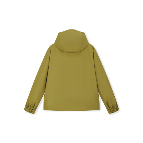 Boneless Triple-Proof Hooded Outdoor Jacket  'Yellow'