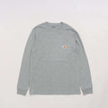 Carhartt WIP L/S Pocket T-Shirt: Grey Heather