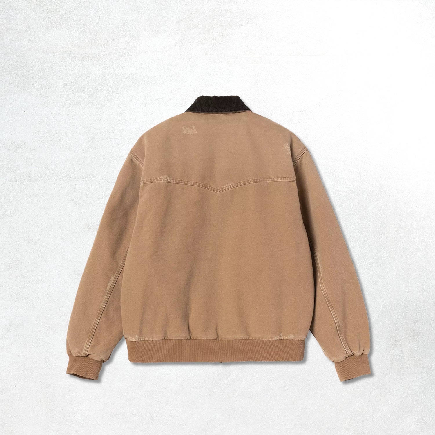 Carhartt WIP OG Santa Fe Jacket: Hamilton Brown / Tobacco, Grind wash