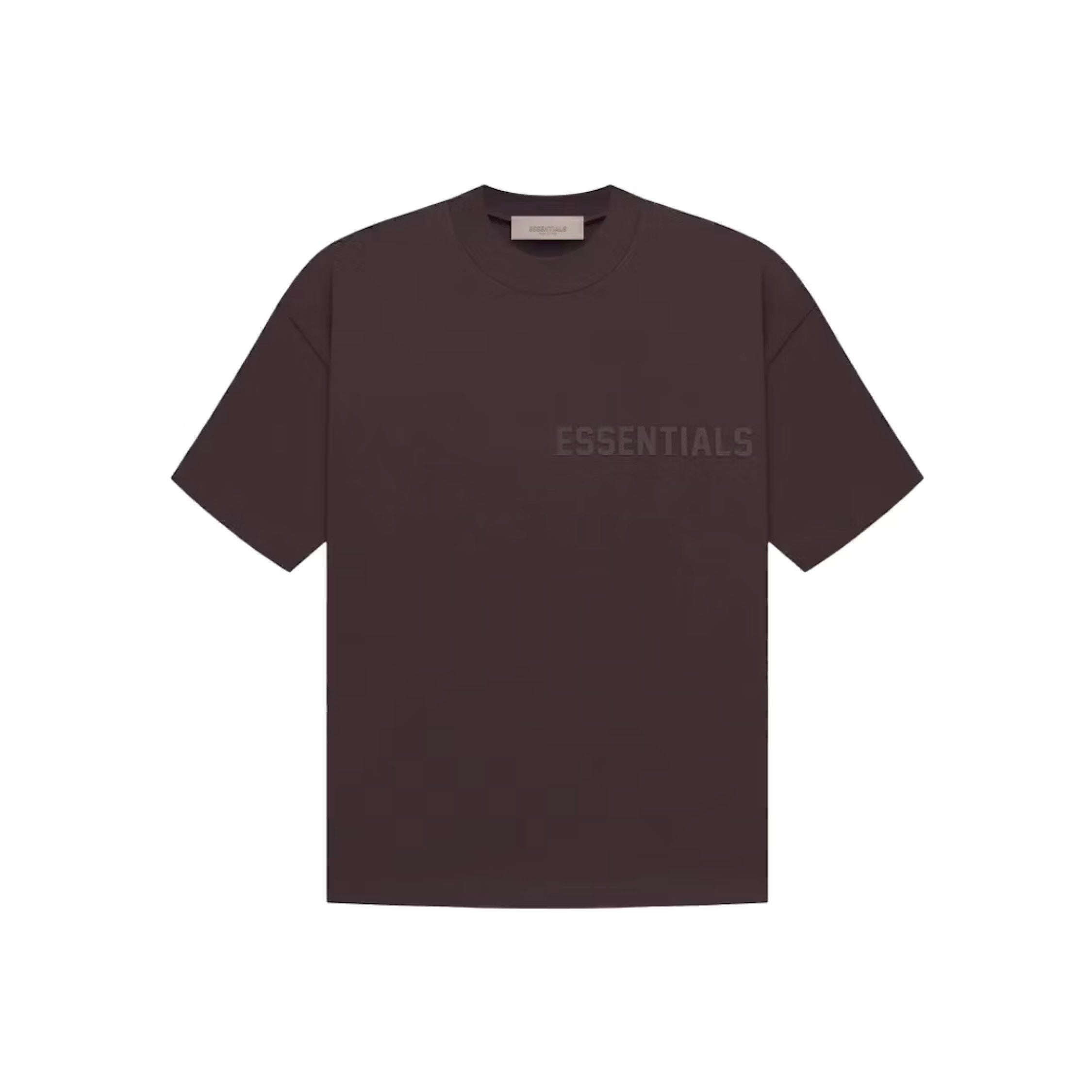 Fear Of God Essentials Logo SS T-Shirt 'Plum Tree'