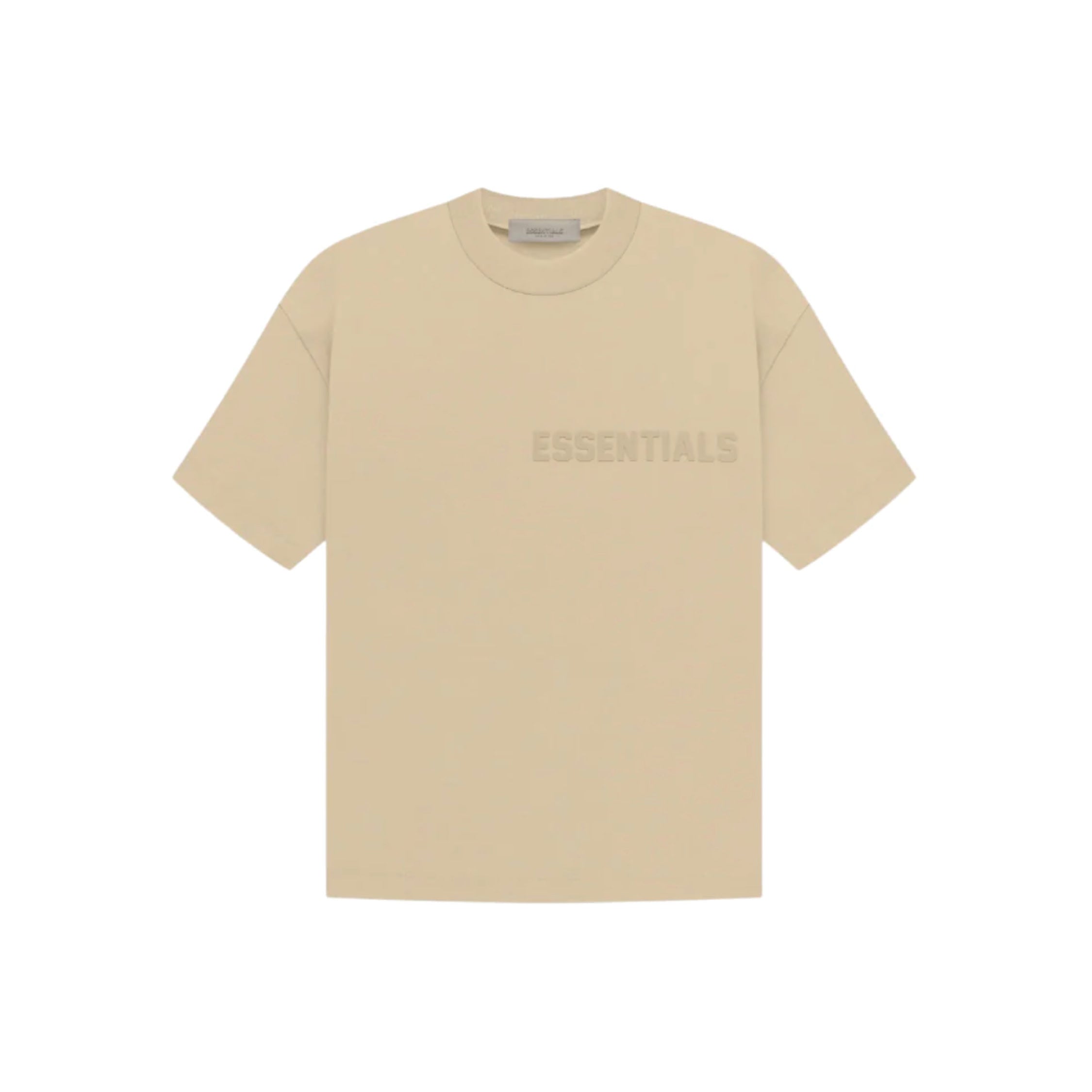 Fear Of God Essentials Logo SS T-Shirt 'Sand'